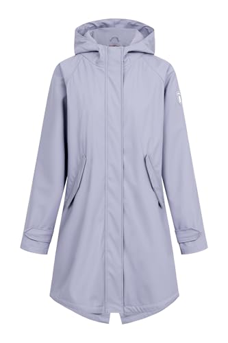 derbe Friese Traveby Plain Damen Regenmantel, Größe_Bekleidung_NR:42, Farbe:lavender gray von derbe
