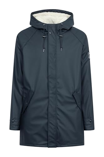 derbe Regenjacke Trekholm Herren Dunkelblau 3XL | Regenmantel | Gefüttert | Männer | Friesennerz | Hamburg | Warm von derbe