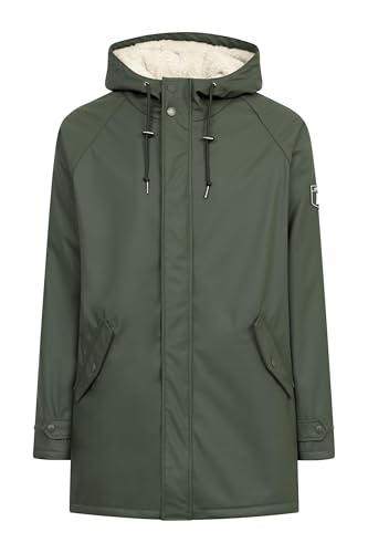derbe Regenjacke Trekholm Herren Oliv Grün XL | Regenmantel | Gefüttert | Männer | Friesennerz | Hamburg | Warm von derbe