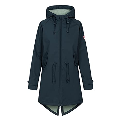 derbe Softshell Friese Island, 36/36 Damen, navy/lily pad von derbe