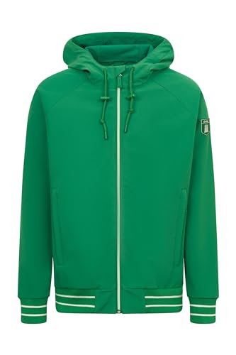 derbe Softshell Jacke Helgoby Herren Grün 3XL | Softshelljacke | Übergangsjacke | Männer | Kapuze | Zip | Hamburg von derbe
