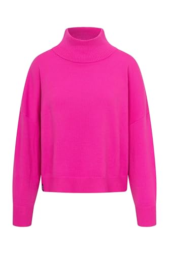 derbe Strick-Pullover Basic Damen Pink M | Strickpullover von derbe