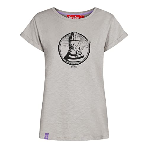 derbe T-Shirt Matrosenmöwe Women, S, Grey von derbe