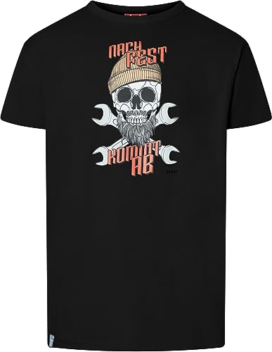 derbe T-Shirt NachFestKommtAb Men, M, Jet Black von derbe