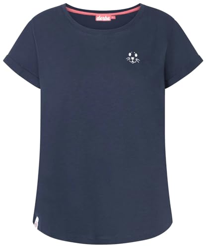 derbe T-Shirt Robbenschnute Women, L, Navy von derbe