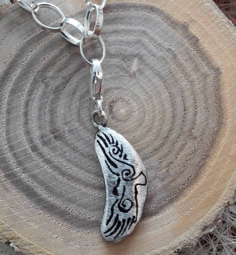 Charm Adler, Zum Tragen An Bettelarmbändern Oder Als Anhänger Eine Kette von derpfau