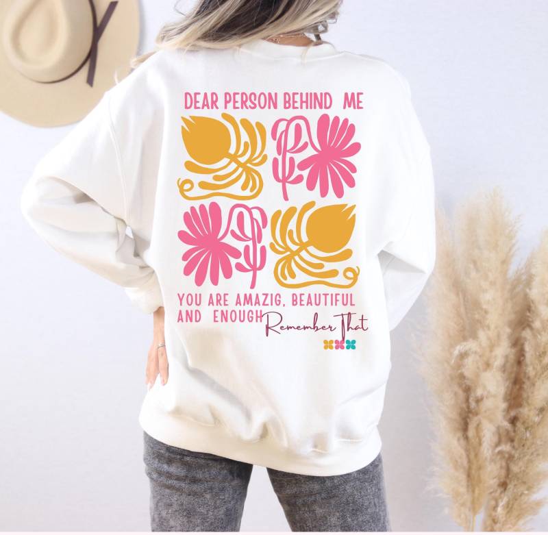 Mental Gesundheit Matters Sweatshirt Inspirierende Freundlichkeit & Unterstützung von design4cila