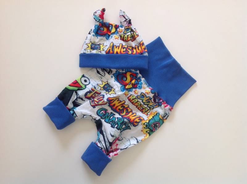 Babyset - Babyhose Mit Mütze von designGHgermany