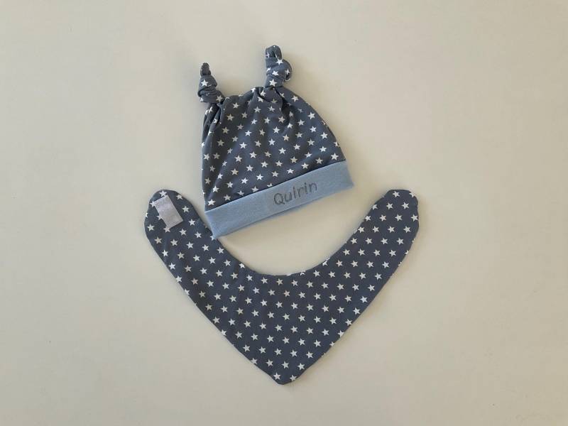 Mützenset - Knotenmütze Mit Passendem Halstuch von designGHgermany