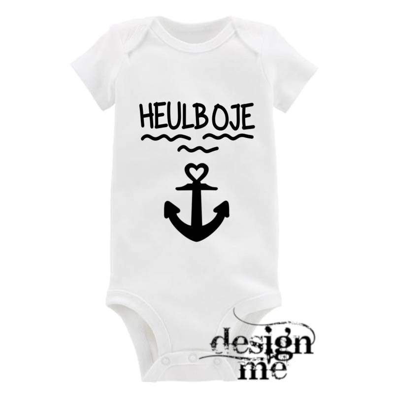 Baby Body Mit Aufdruck Anker Motiv Spruch Heulboje Kurzarm Fun Geschenk von designme24
