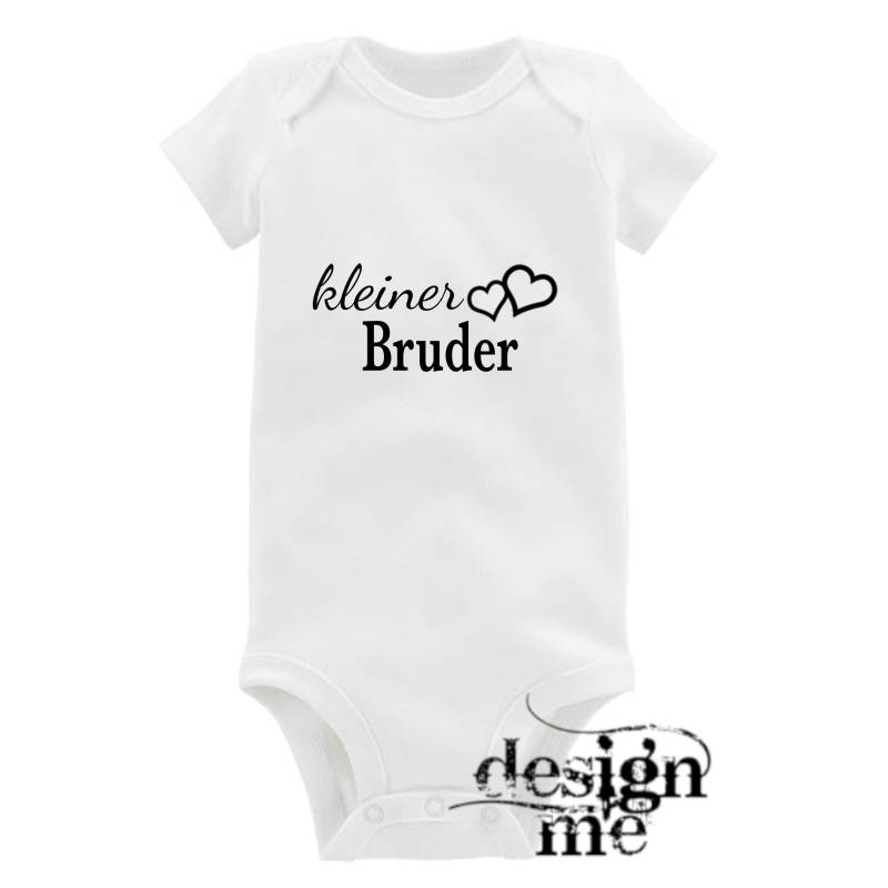 Baby Body Mit Aufdruck Motiv Spruch Kleiner Bruder Kurzarm Fun Geschenk von designme24