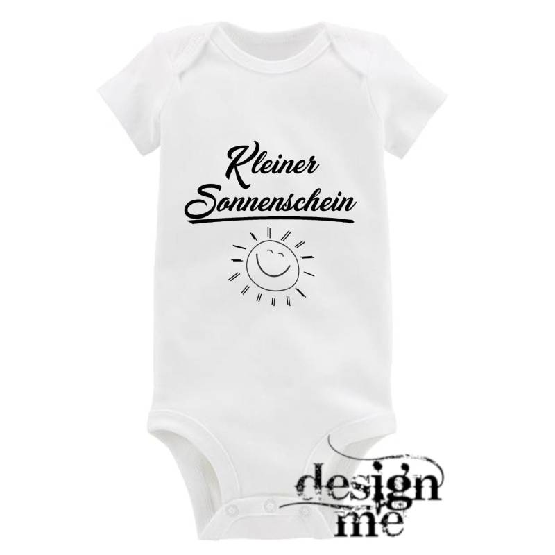 Baby Body Mit Aufdruck Motiv Spruch Kleiner Sonnenschein Kurzarm Fun Geschenk von designme24