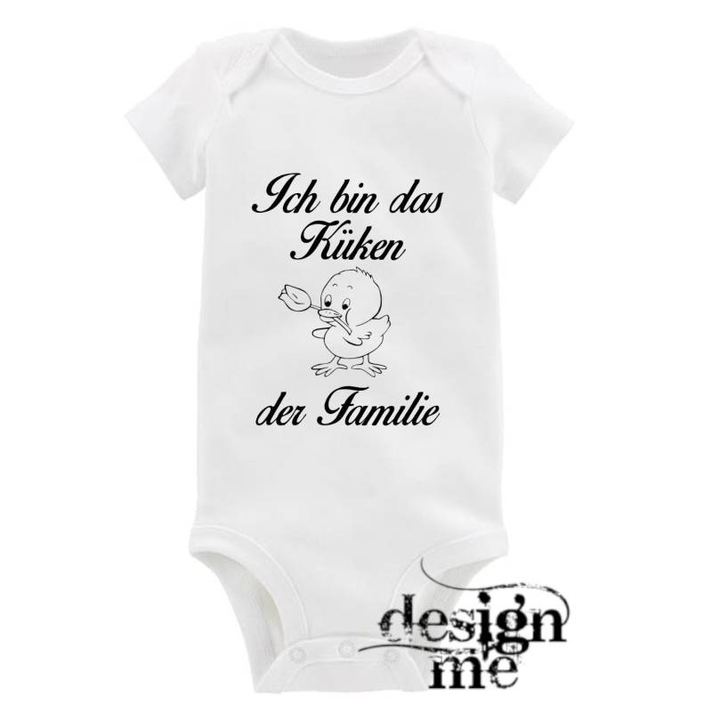 Baby Body Mit Aufdruck Motiv Spruch Küken Der Familie Kurzarm Fun Geschenk von designme24