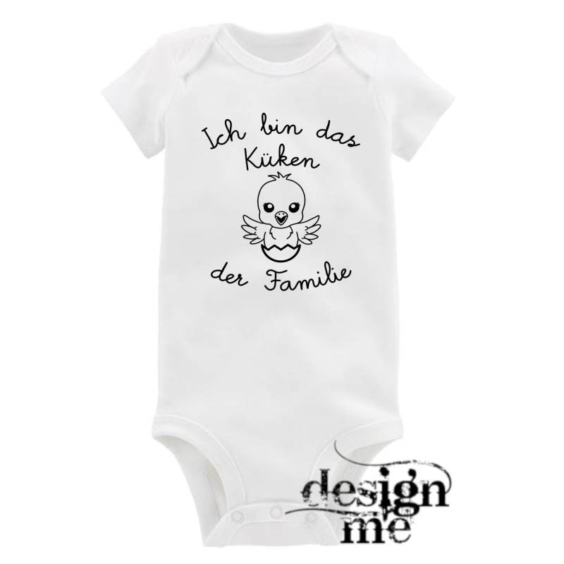 Baby Body Mit Aufdruck Motiv Spruch Küken Der Familie Kurzarm Fun Geschenk von designme24