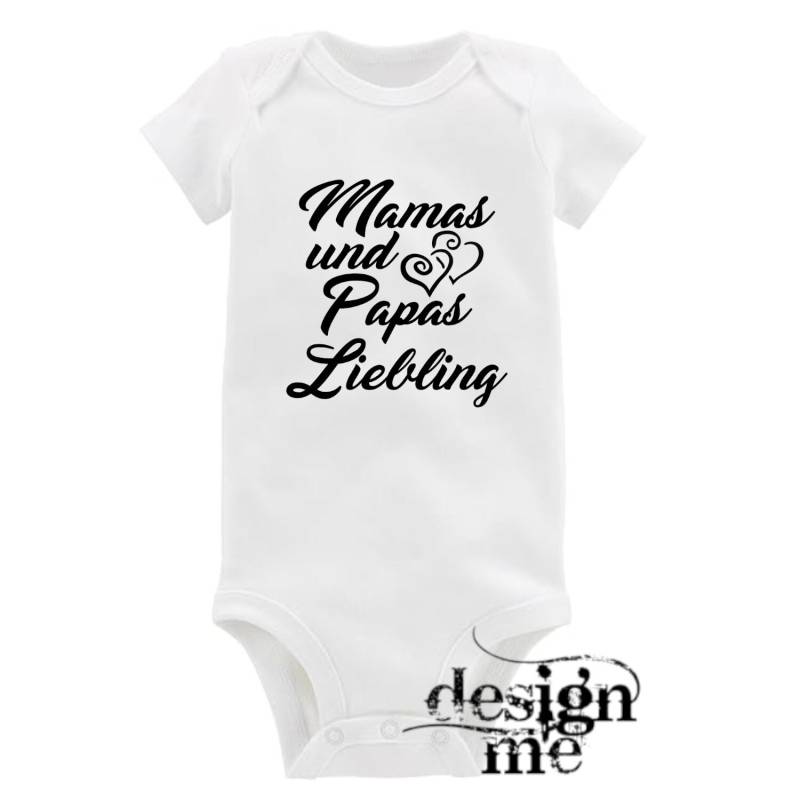 Baby Body Mit Aufdruck Motiv Spruch Liebling Kurzarm Fun Geschenk von designme24