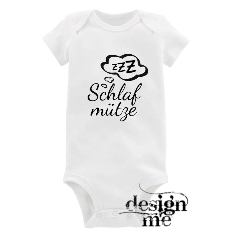 Baby Body Mit Aufdruck Motiv Spruch Schlafmütze Kurzarm Fun Geschenk von designme24