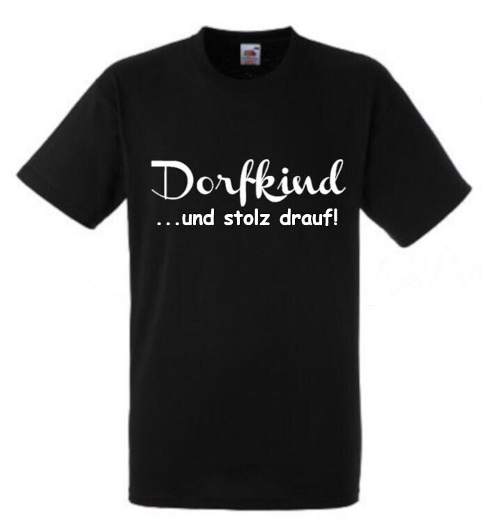 Lustiges Spruch T-Shirt "Dorfkind... Und Stolz Drauf" Fun Witzig Unisex Shirt Männer Frauen Sprüche Geschenk Kleidung Lustiges Spruch T-Shirt "Dorfkind... Und Stolz Drauf" Fun Witzig Unisex Shirt Männer Frauen Sprüche Geschenk Kleidung von designme24