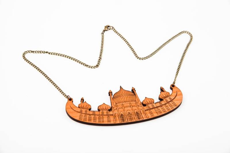 Brighton Royal Pavilion Architekturhalskette von designosaurYEAH