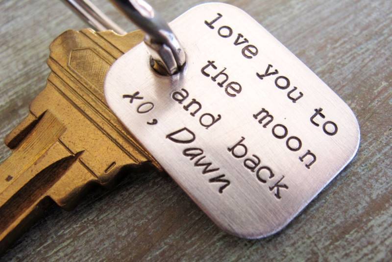 Liebe Dich Zum Mond Und Zurück, Personalisierte Schlüsselanhänger, Opa Grandkids Namen, Papa Schlüsselanhänger von designsbydawnrenee