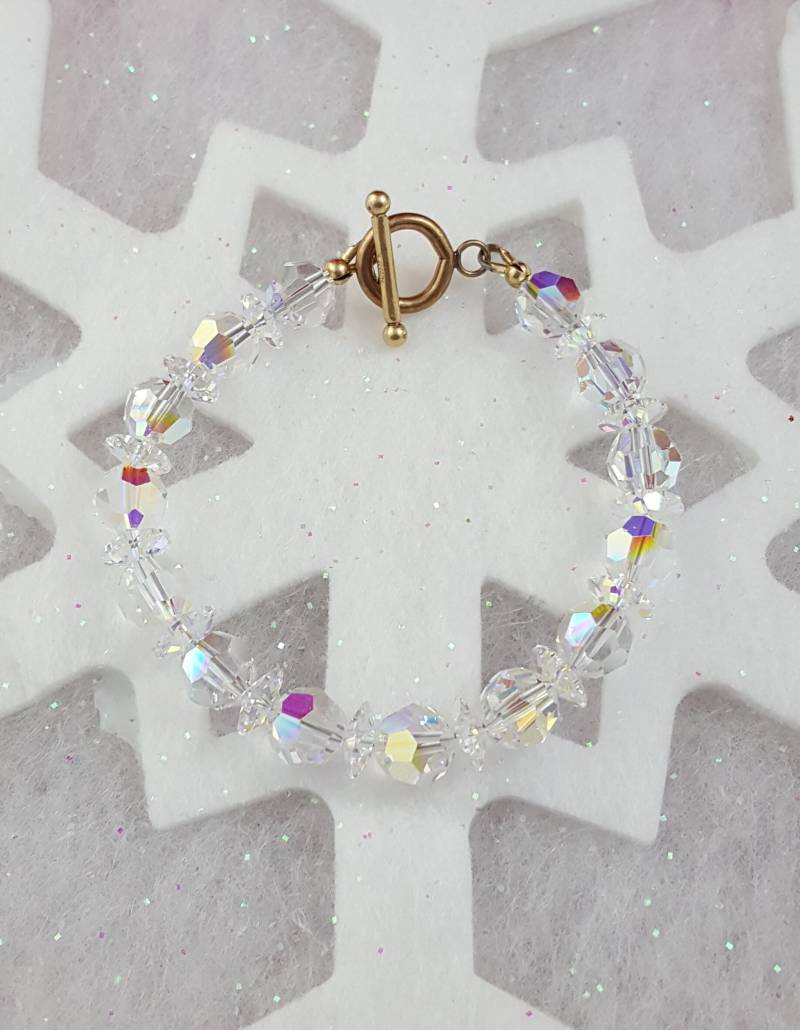 Swarovski 8 "Kristallperlenarmband von designsbymelanie1