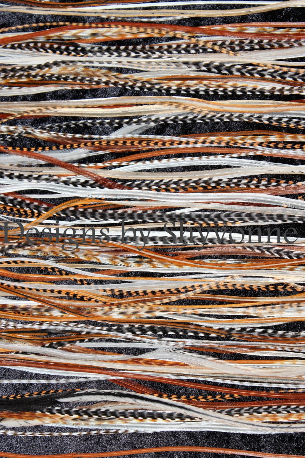 100 Lose Federn 9-12 "(23-31 cm Premium Natürliche Haar Verlängerungen | Grizzly & Solid Colors Wie Abgebildet 100 Lose Federn 9-12 "(23-31 cm Premium Natürliche Haar Verlängerungen | Grizzly & Solid Colors Wie Abgebildet von designsbyshyvonne