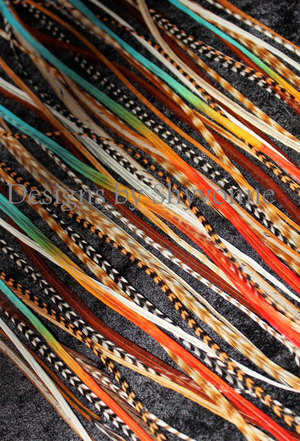 100 Lose Federn 9-12 "(23-31 cm Premium Natürliche Und Farbmischung Haar Verlängerungen | Grizzly, Solid Fade-Farben Wie Abgebildet 100 Lose Federn 9-12 "(23-31 cm Premium Natürliche Und Farbmischung Haar Verlängerungen | Grizzly, Solid Fade-Farben Wie Abgebildet von designsbyshyvonne