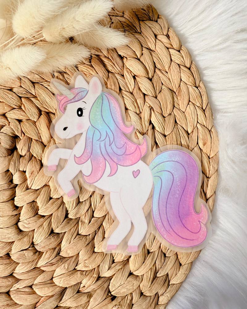 Bügelbild Einhorn | Regenbogen Unicorn Mädchen Bügelpatch Aufbügler Bügelbild Einhorn | Regenbogen Unicorn Mädchen Bügelpatch Aufbügler von designxmina