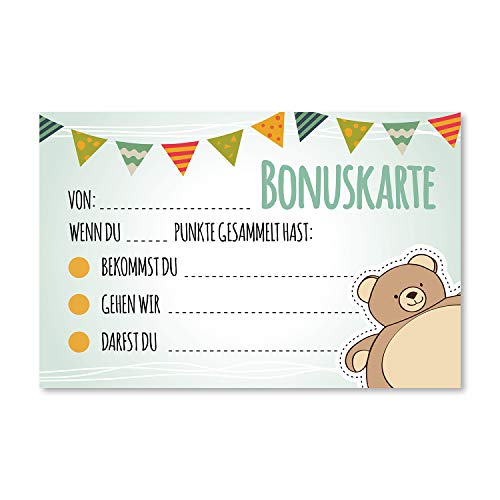 #detailverliebt 5 Belohnungskarten mit Bären-Motiv zum Ausfüllen I dv198 I 85 x 55 mm I Belohnungssystem I Motivation für Kinder Jungen Mädchen deutsch #detailverliebt 5 Belohnungskarten mit Bären-Motiv zum Ausfüllen I dv198 I 85 x 55 mm I Belohnungssystem I Motivation für Kinder Jungen Mädchen deutsch von #detailverliebt
