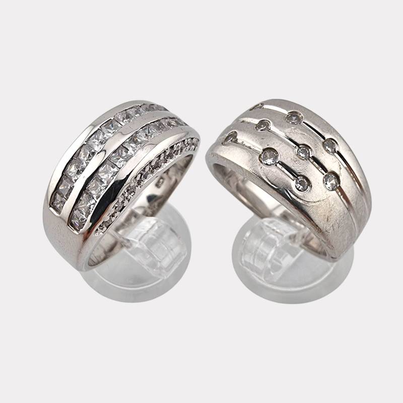 Two Vintage Silver Rings Two Vintage Silver Rings von detaschmuck