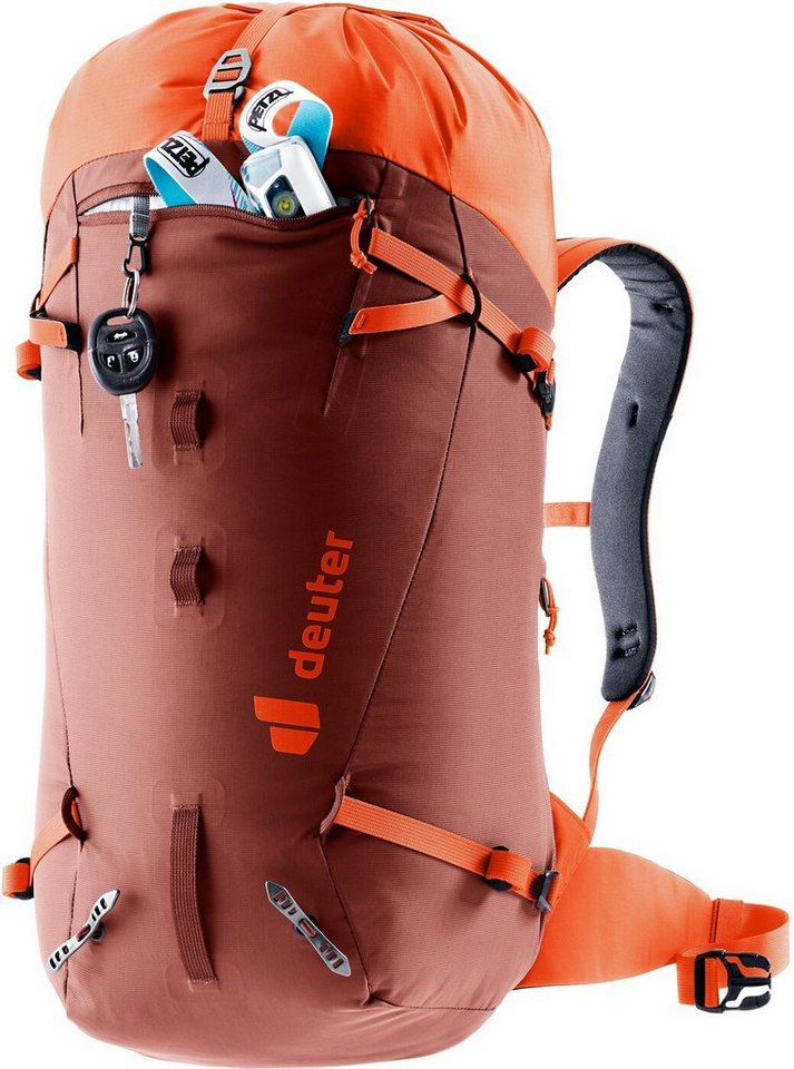 deuter Alpinrucksack Guide 30 redwood-papaya von deuter