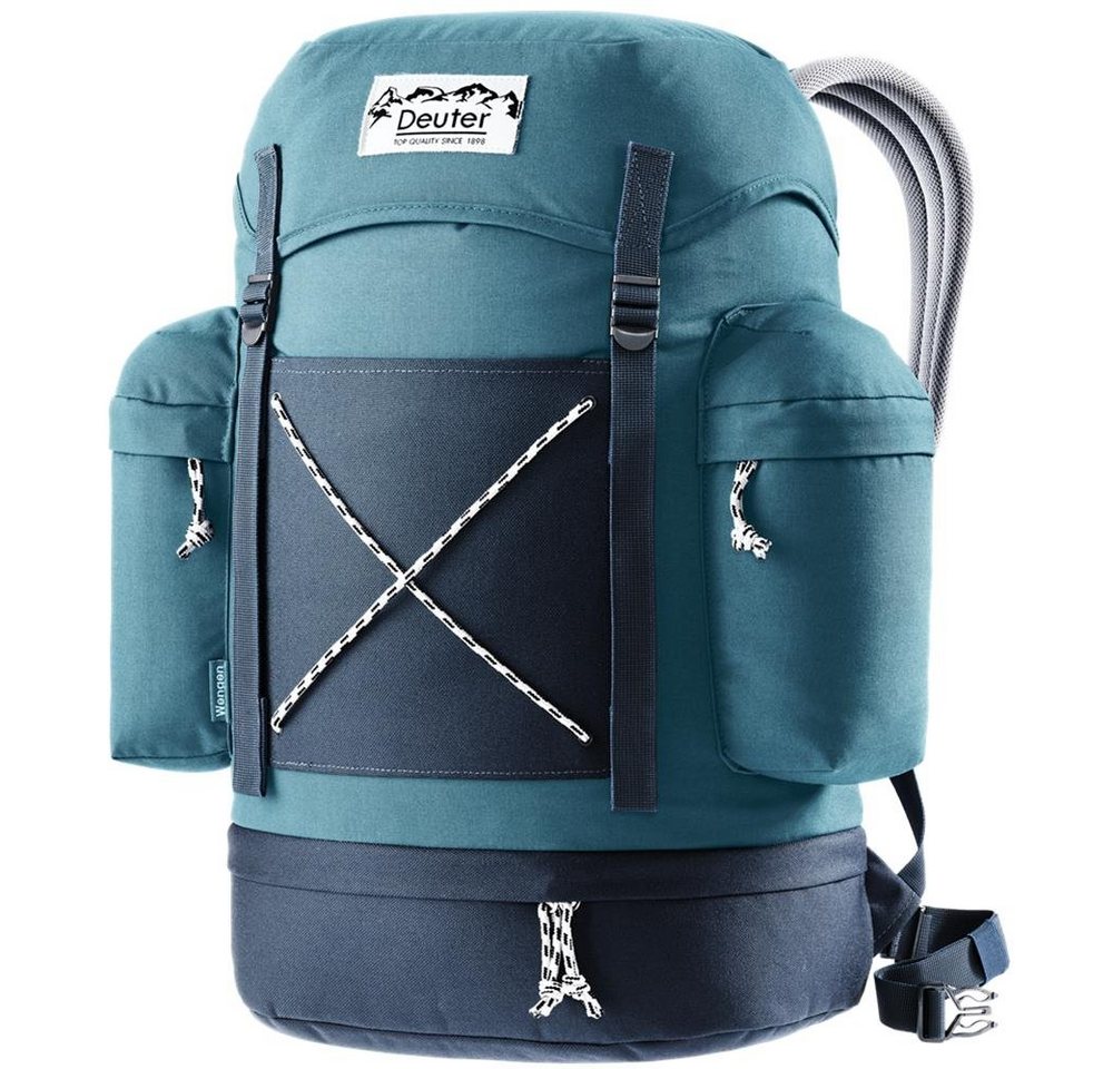 deuter Rucksack Wengen, 25 Liter, Laptopfach bis 15 Zoll, aus recyceltem PET, 80er-Design von deuter