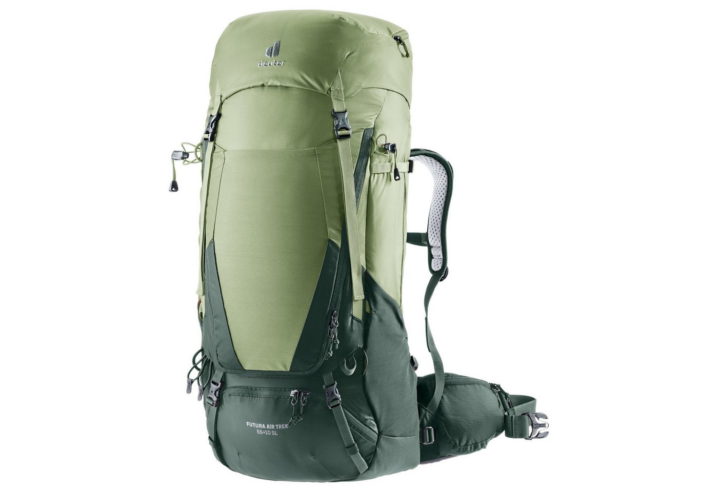 deuter Trekkingrucksack Futura Air Trek 55+10 SL - Women's Wanderrucksack (grove-ivy) von deuter