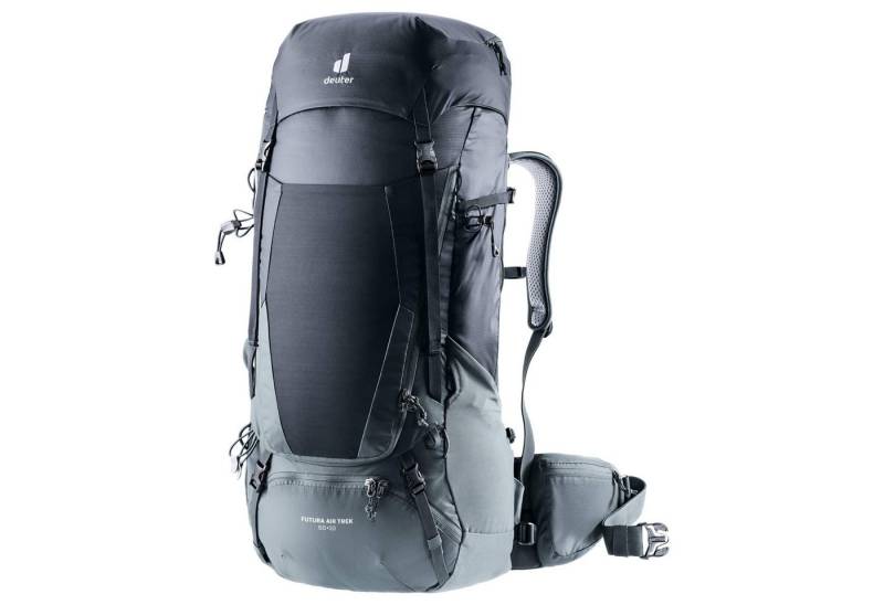 deuter Trekkingrucksack Futura Air Trek 60 + 10 - Trekkingrucksack 76 cm (black-graphite) von deuter