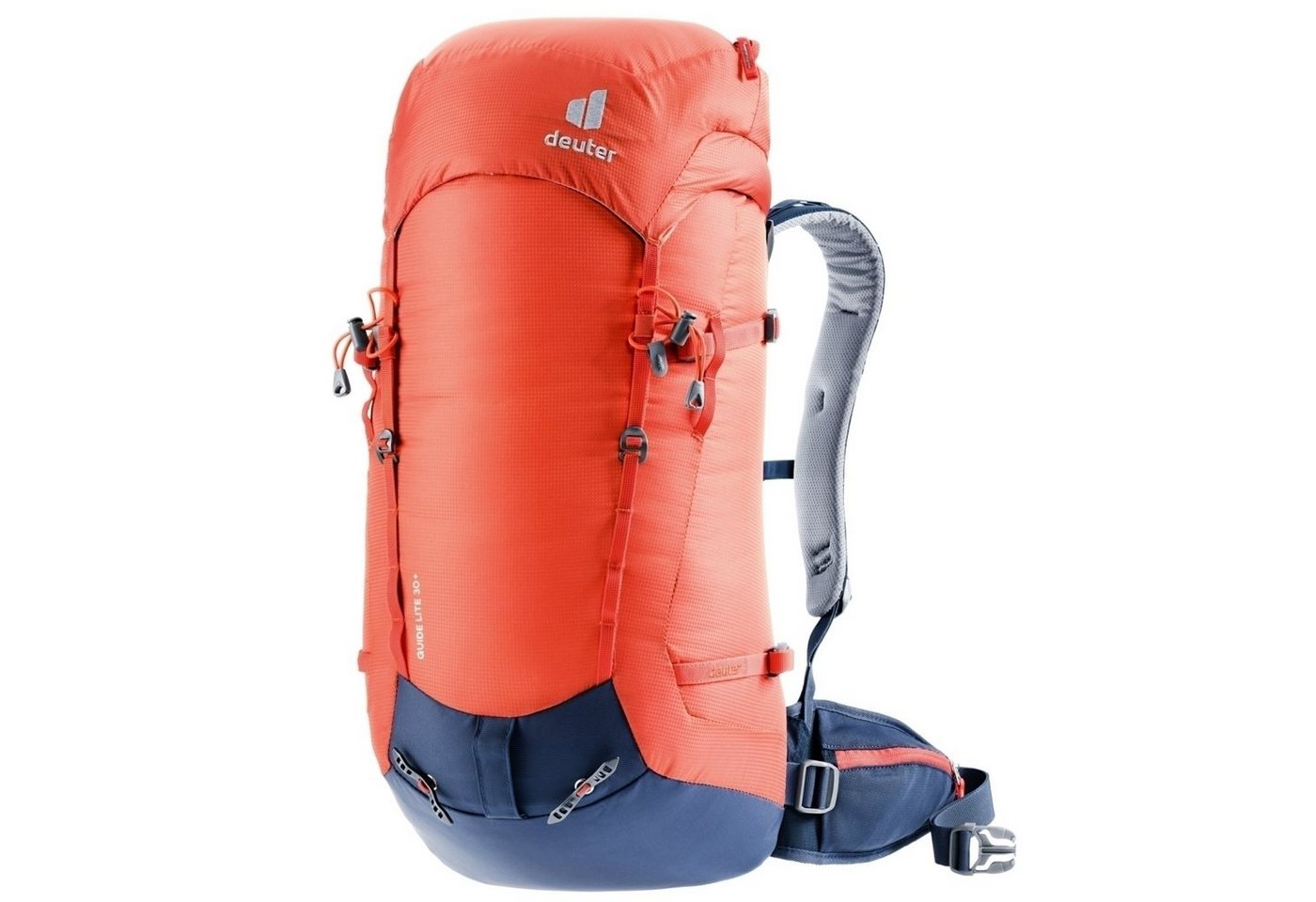 deuter Trekkingrucksack Guide Lite 30+ Alpin-Rucksack rot/blau von deuter