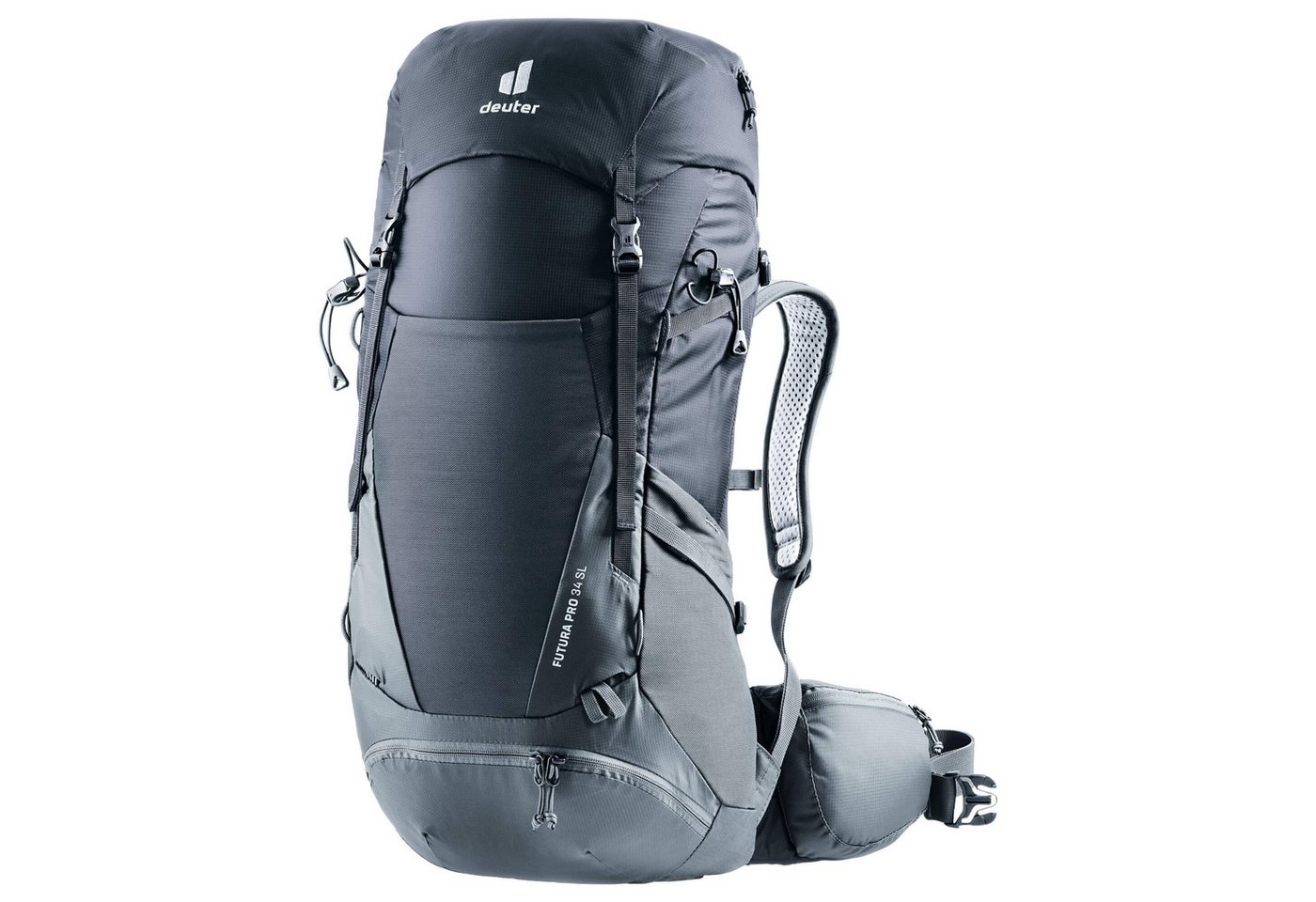 deuter Wanderrucksack Futura Pro 34 SL - Women's Wanderrucksack 61 cm (black-graphite) von deuter
