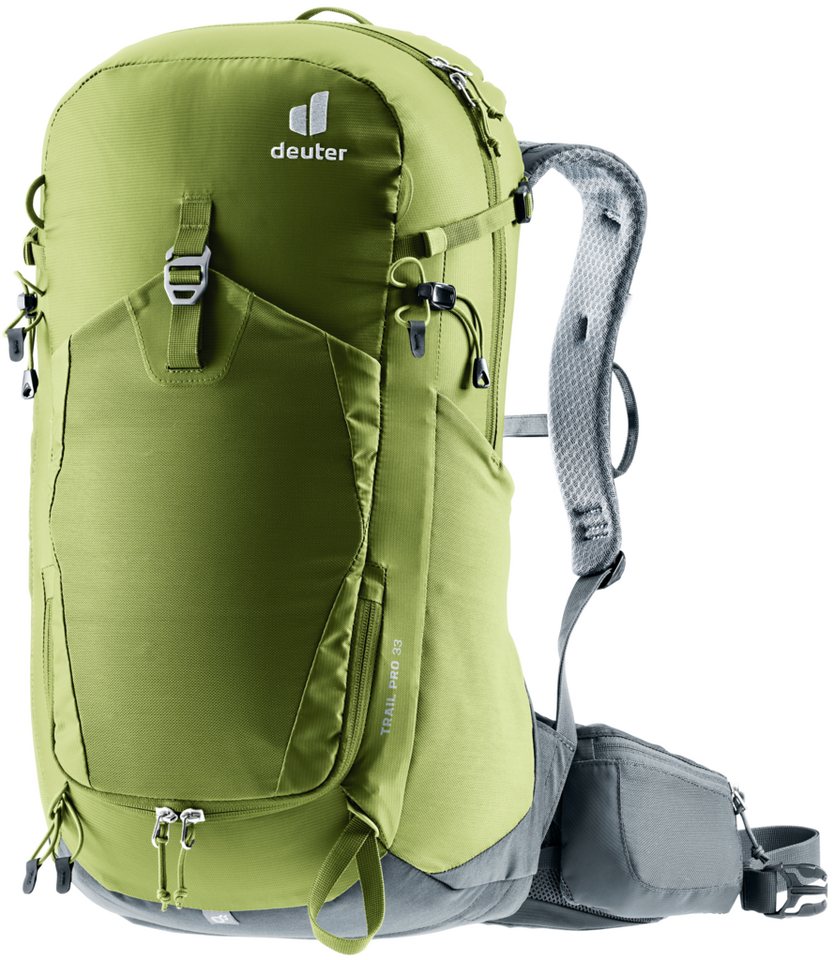 deuter Wanderrucksack Trail Pro 33 - Wanderrucksack - meadow-graphite (grün) von deuter