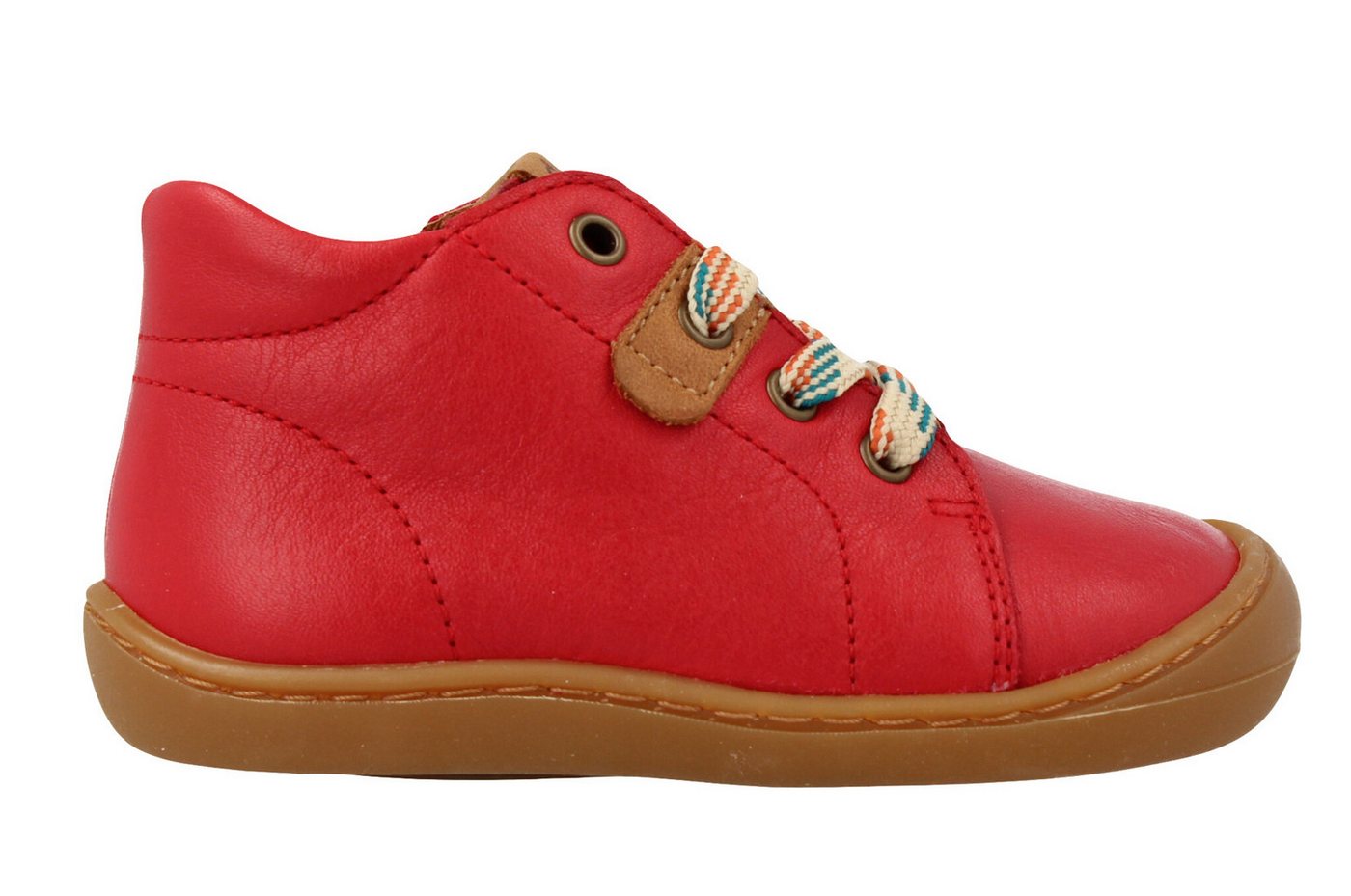 develab Develab Barfußschuhe Lauflernschuhe Barefoot 46209 Leder Schnürstiefelette von develab