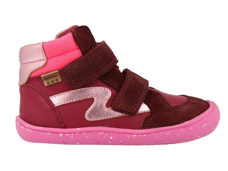 develab Develab Sneaker Barfußschuhe Winter Barefoot 45235 Wasserfest Leder Schnürstiefelette von develab