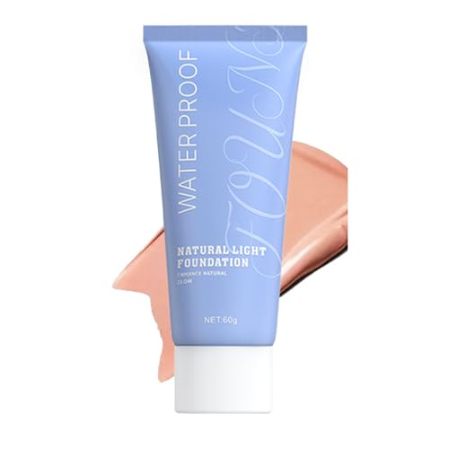 dewdat Natürliche Flüssig Foundation | Mattierender wasserfester Flüssig-Foundation - Foundation Kosmetik Make-up für Frauen für Alltag Urlaub Dating Reisen von dewdat
