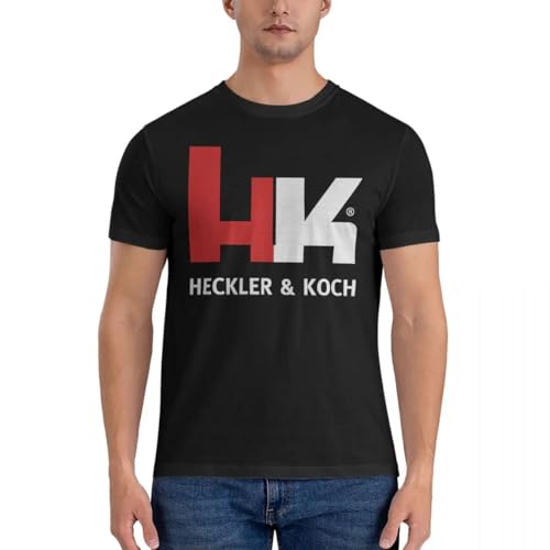 Koch-with-Perfection-T-Shirts-Heckler-Koch-HK-Pure-Cotton-Tops-Amazing-Short-Sleeve von dewe3tdesdEU