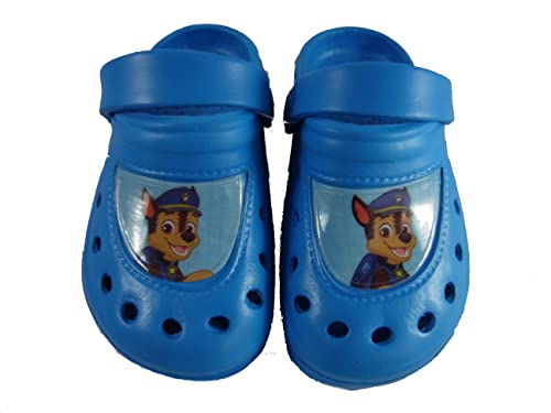 dewell Kinder Jungen Clogs blau 27/28 (Numeric_27) von dewell