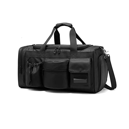 Travel Duffel Bag with Shoes Compartment Sports Gym Bag Water-Proof Dufflebag Travel Handbags Dry and Wet Separation Portable Shoulder Bags for Men Women von dfghjdfgas