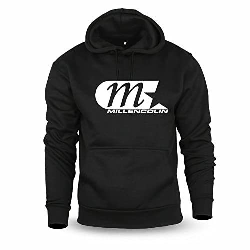 diari Millencolin M-Star Logo Hoodie Hooded Sweatshirt Black S von diari