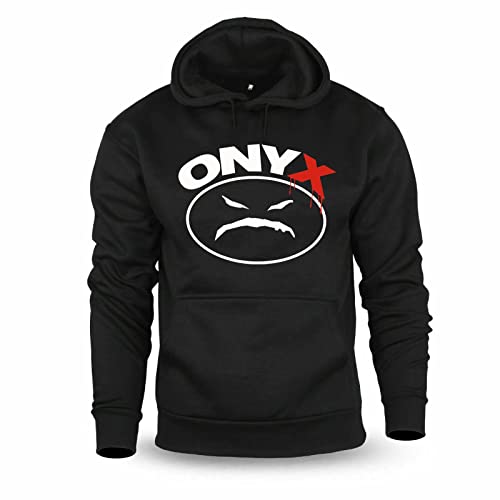 diari Onyx Bacdafucup Rap Hip Hop Music Men's Hoodie Hooded Sweatshirt Black XXL von diari