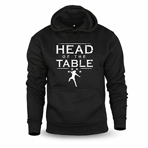 diari Roman Reigns Head of The Table Hoodie Hooded Sweatshirt Black 3XL von diari