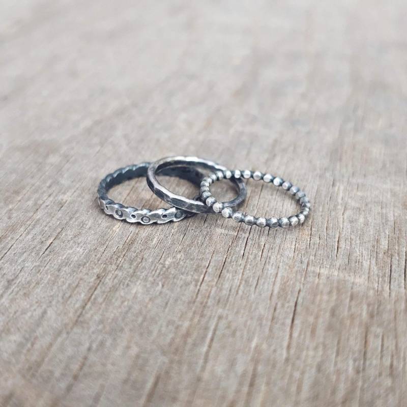 Midi Rings // Obere Knöchel Aus Sterlingsilber, Zum Stapeln. Unikater Midi-Ring Sterlingsilber. Knöchelring Midi Rings // Obere Knöchel Aus Sterlingsilber, Zum Stapeln. Unikater Midi-Ring Sterlingsilber. Knöchelring von didametals