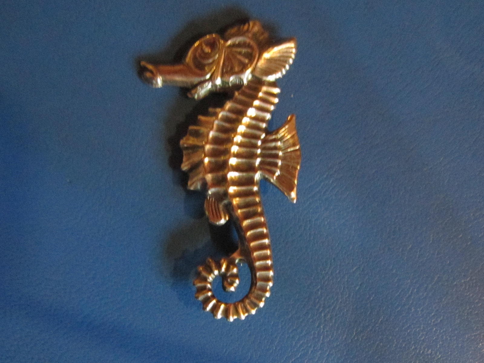 Große Vintage Sterling Seepferdchen Pin Brosche Schön 2 1/2" Große Vintage Sterling Seepferdchen Pin Brosche Schön 2 1/2" von diddle47