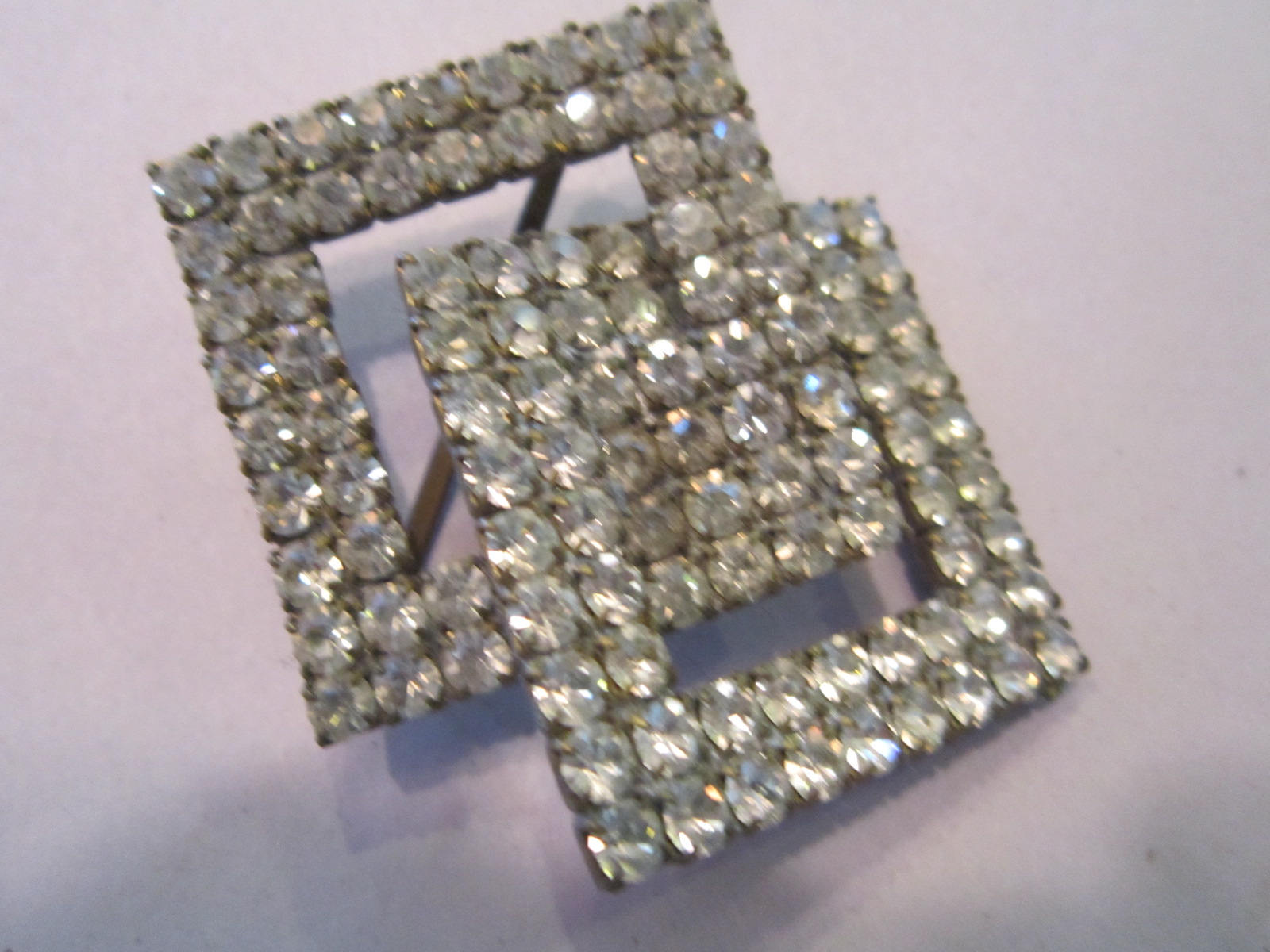 Strass-Schmuck-Prototyp-Riesige Stück-Vintage Strass-Schmuck von diddle47