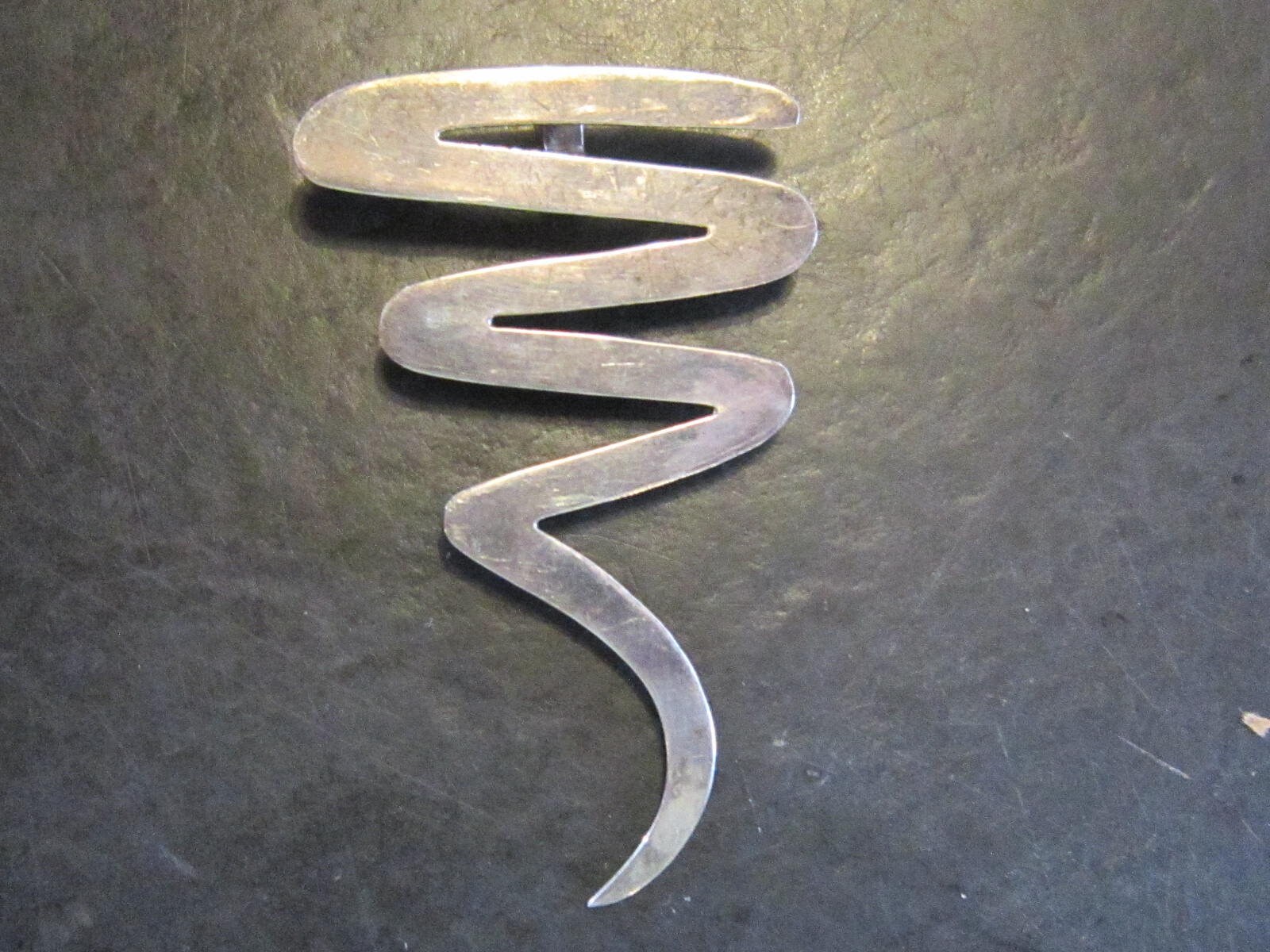 sterling Brosche Oder Anhänger Mexiko 3" Lange Wunderschöne Schwere von diddle47