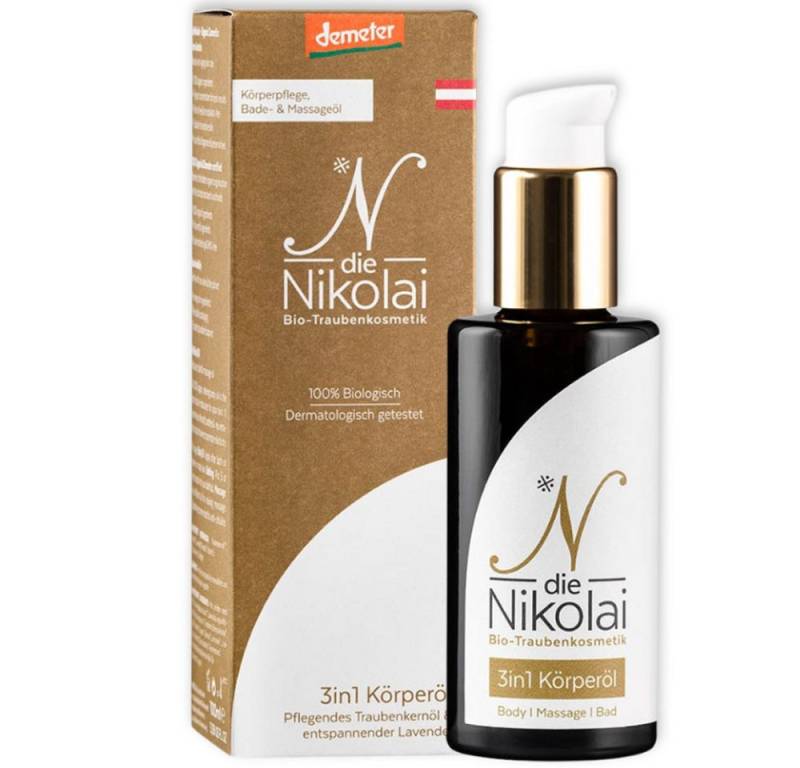 die Nikolai Körperöl in, 100 ml von die Nikolai